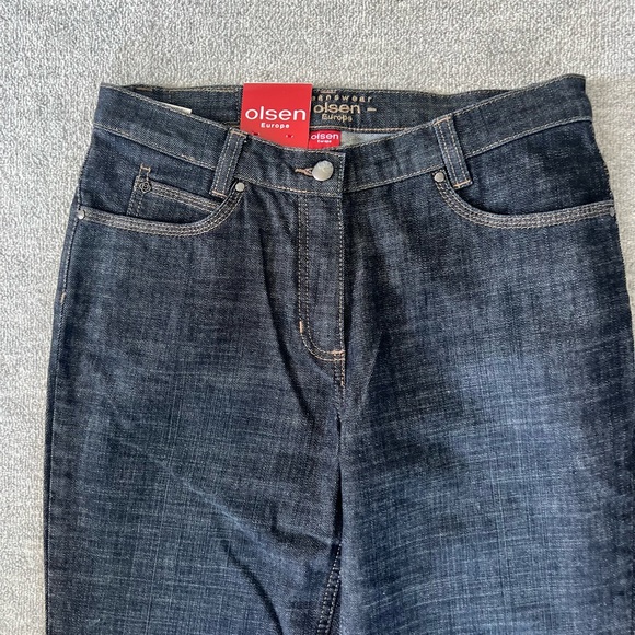 Olsen Europe NWT Lisa Style Straight Leg Jeans - Picture 3 of 10